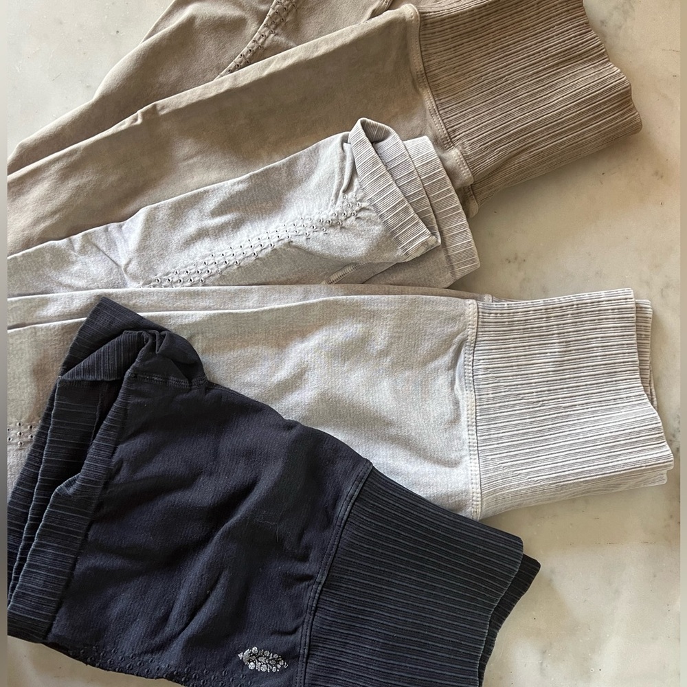 BUNDLE Free People Good Karma leggings BUNDLE